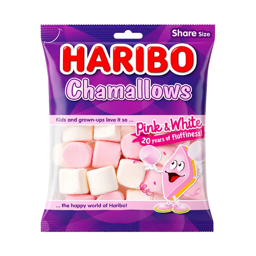 Haribo Pink & White