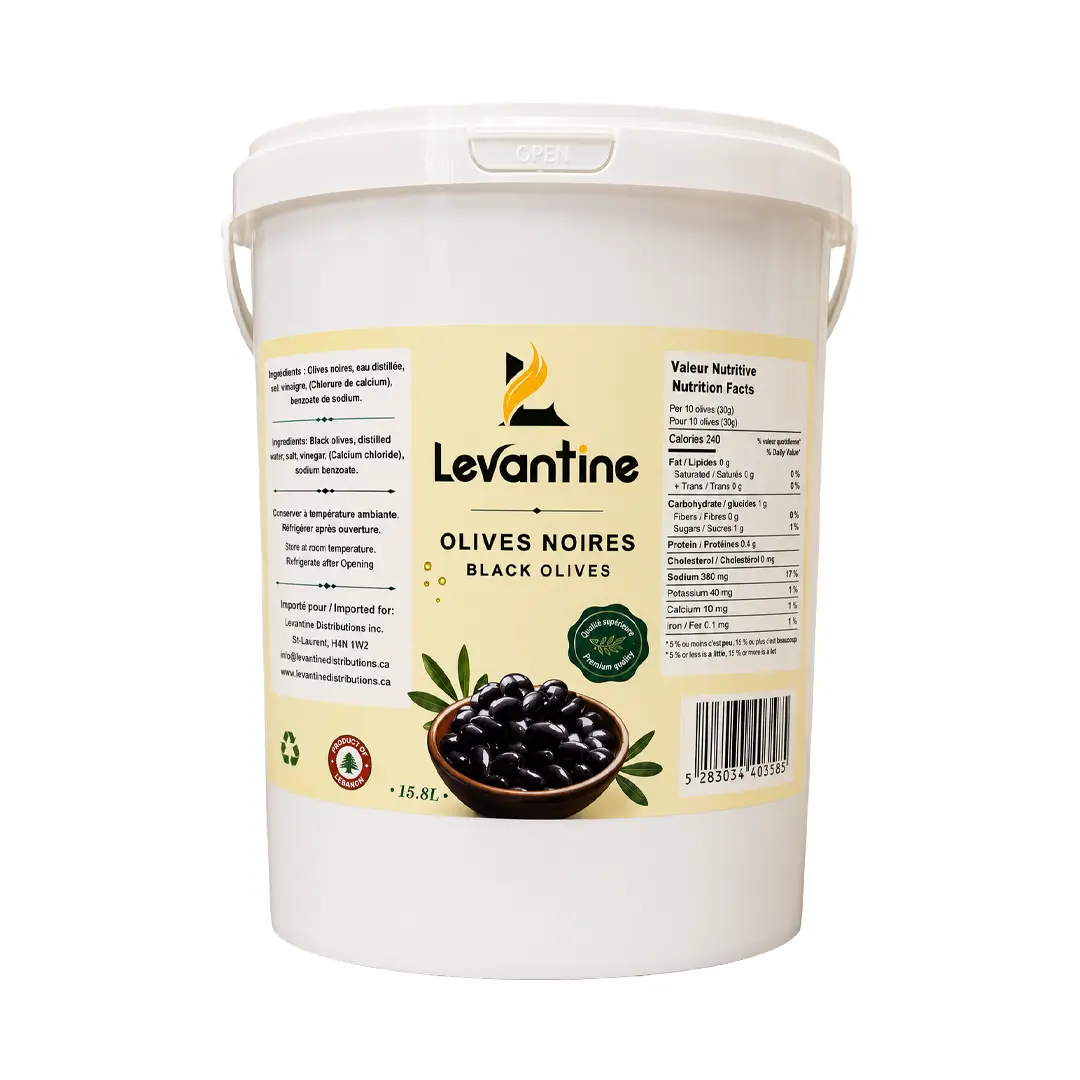 Levantine Olives Noirs Marines