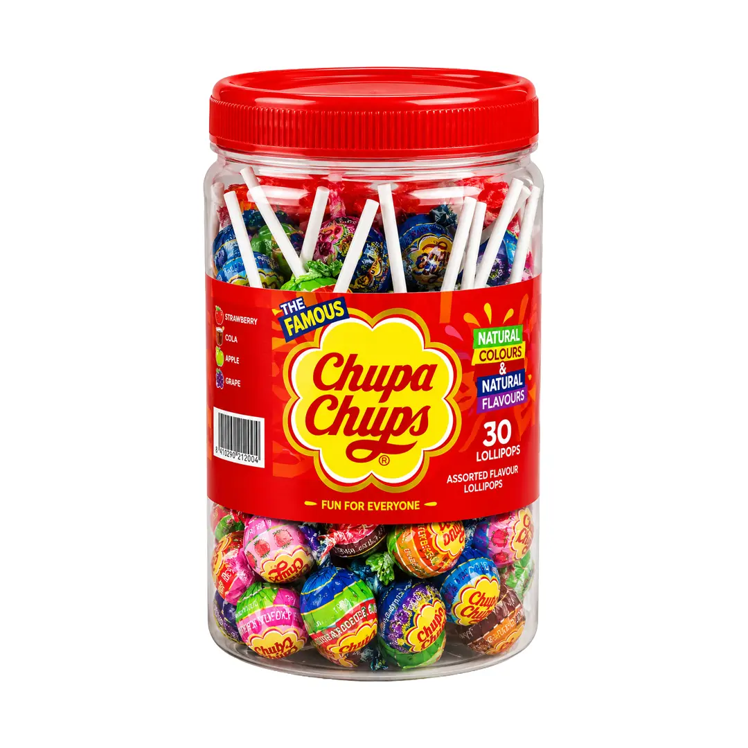 Chupa Chups Lollipop Classic jar