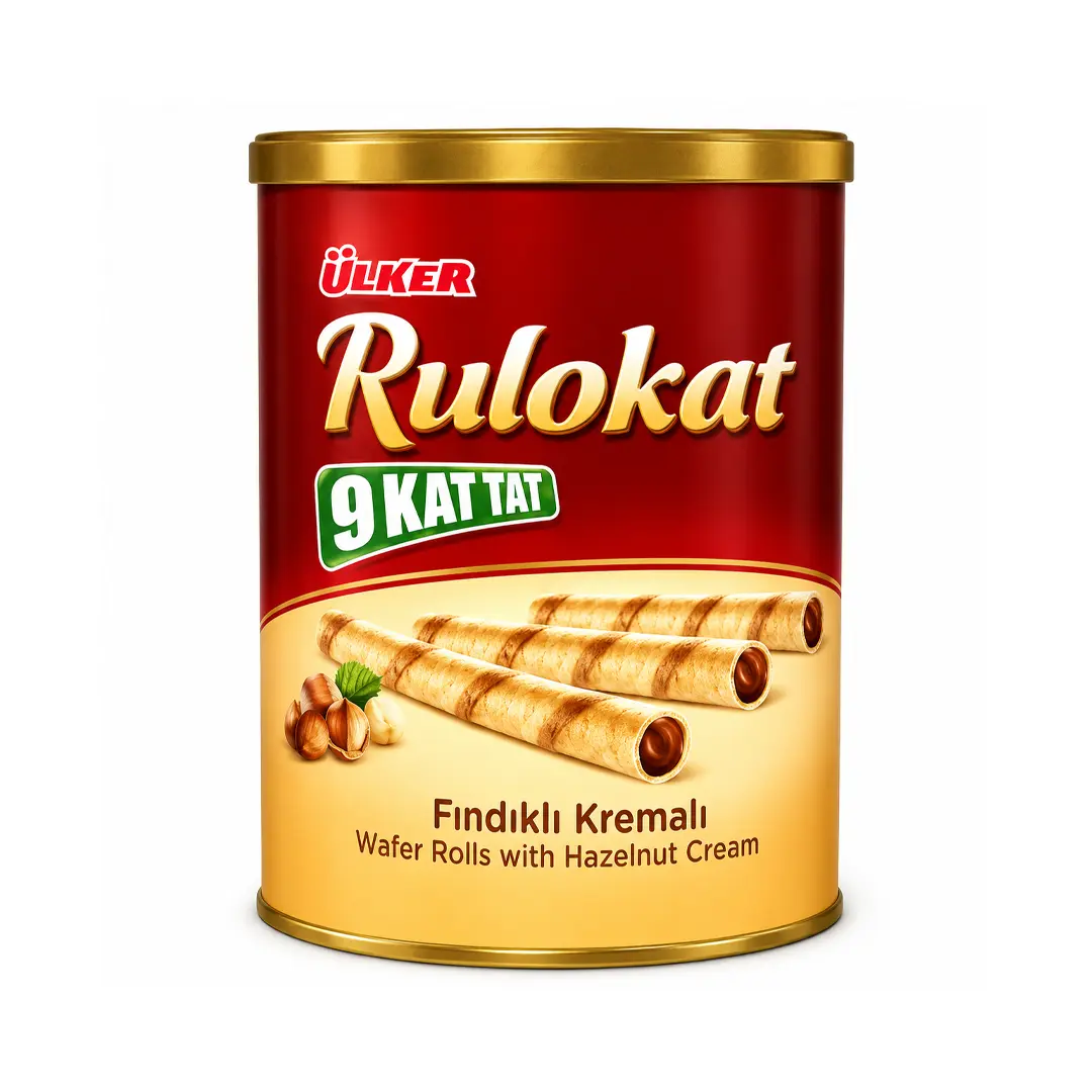 Ulker Rulokat With Hazelnuts