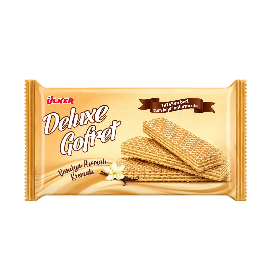 Ulker Delux Vanilla Wafer