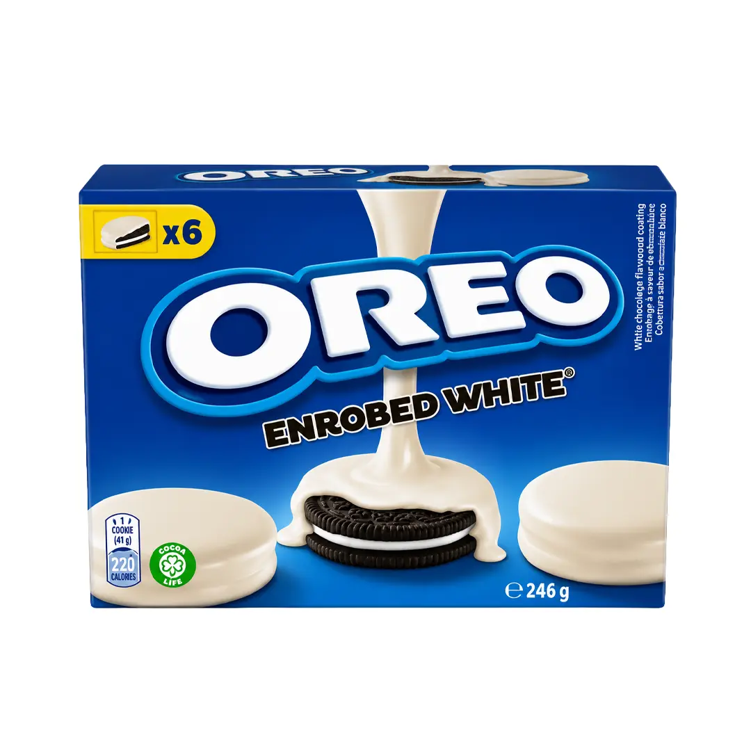 Oreo Covered in White Chocolate